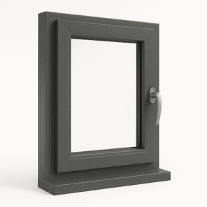 Einflügelig - Dreh-Kipp - Aluminium