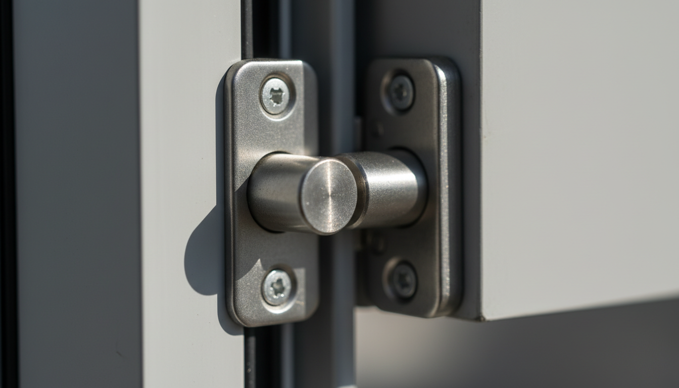 Nahaufnahme: rc2 fenster an moderner Hausfassade, mehrere neu installiert, scharfes Architekturfoto bei Tageslicht.