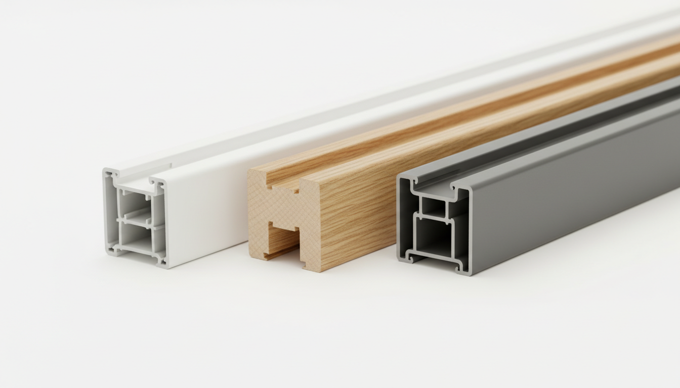 Hausfassade mit Panorama-, Standard- und Kellerfenstern bei Tageslicht; professionelle Aufnahme zeigt fenster preisfaktoren.