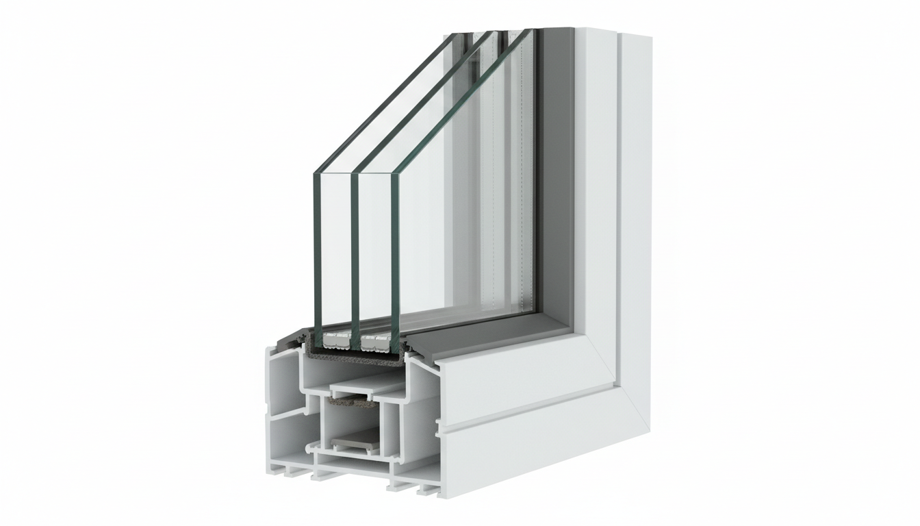 Person lüftet durch geöffnete Kipp-Schwenkfenster im Wohnzimmer – wichtig für wärmedämmung fenster.