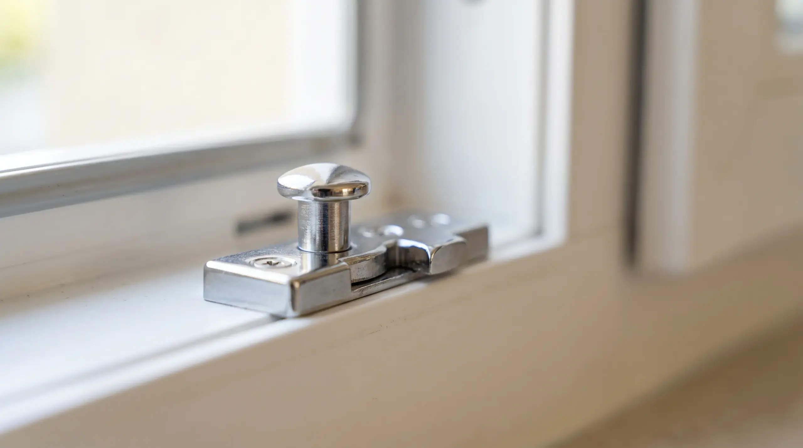Pilzkopfverriegelung Detail – Sicherheitsbeschlag für einbruchhemmende Fenster RC2 RC3