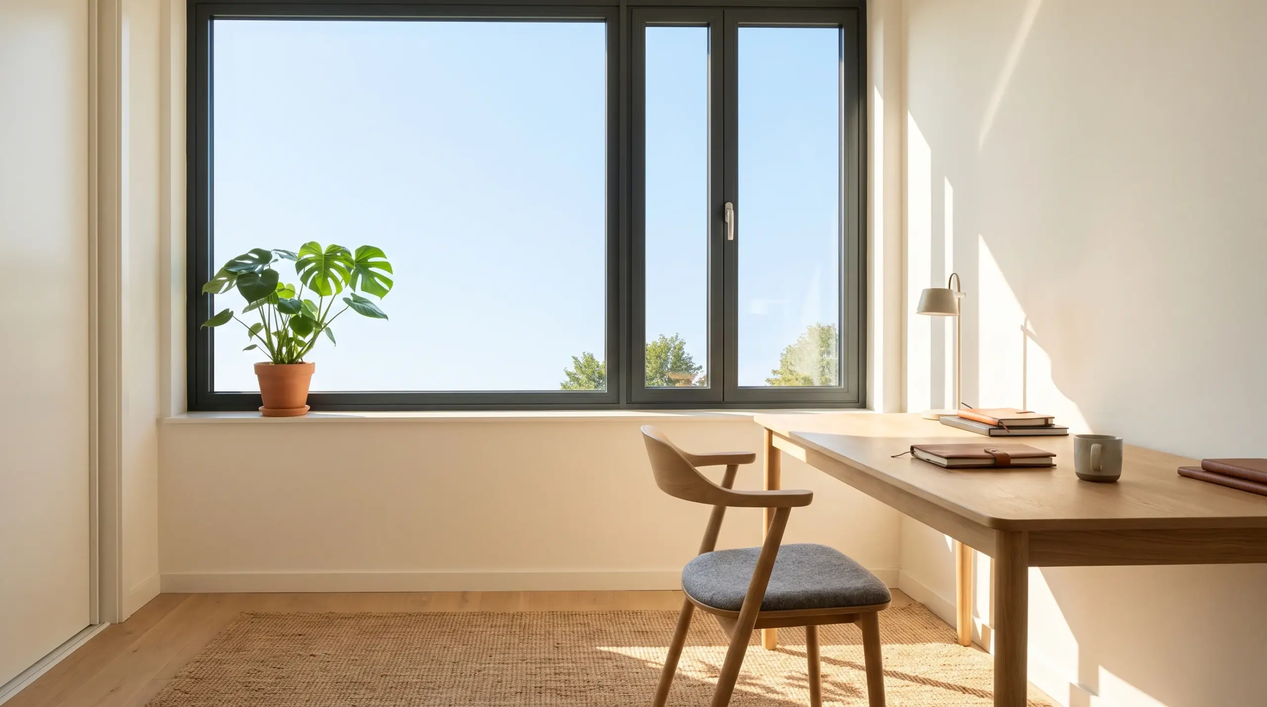Sicheres Fenster im Homeoffice – Einbruchschutz RC2 RC3 im modernen Wohnbereich
