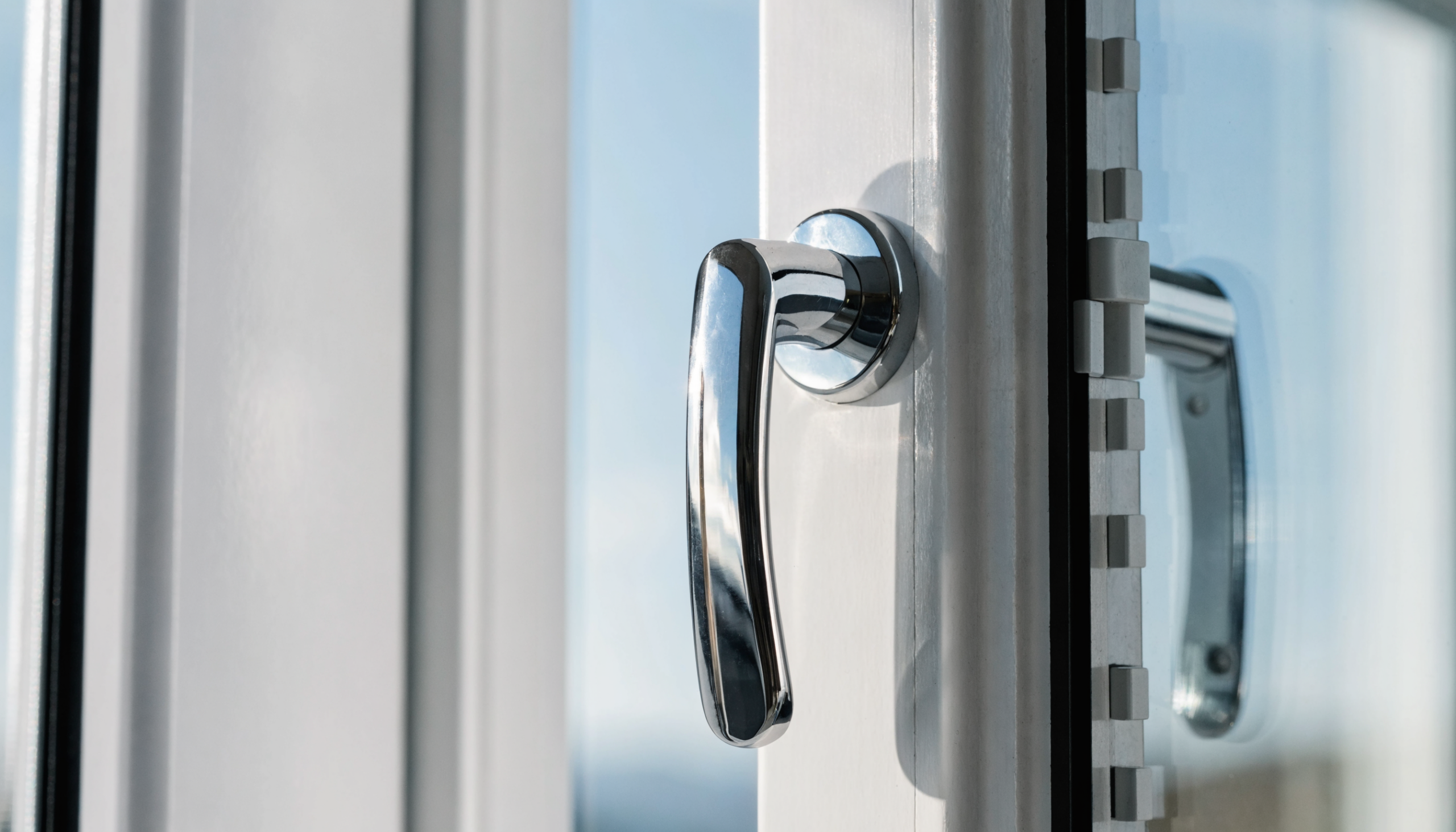 Kunststofffenster Griff und Rahmen Detail – Fenster Materialvergleich