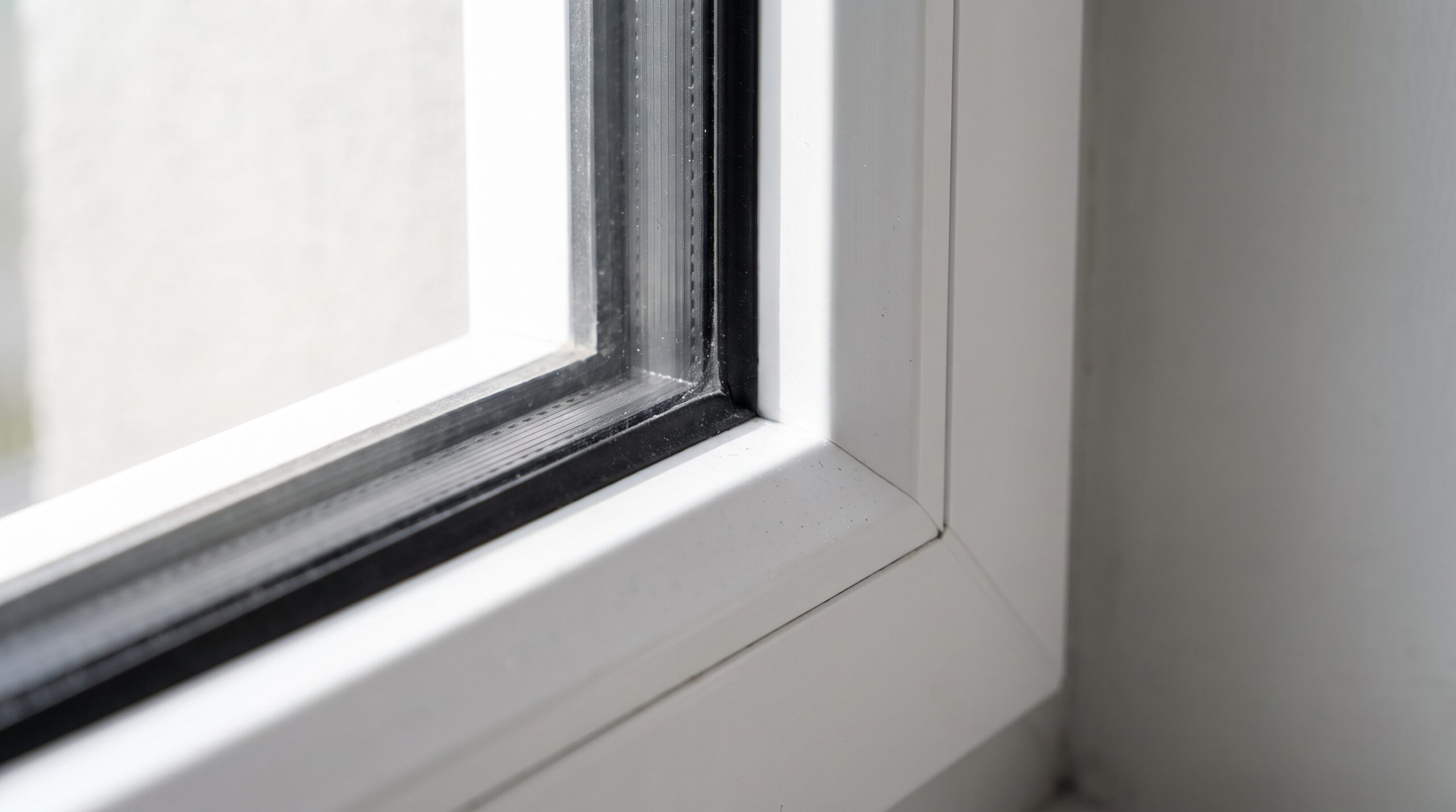 Schallschutz verbessern ohne Fenstertausch – Detailaufnahme moderner Fensterdichtung