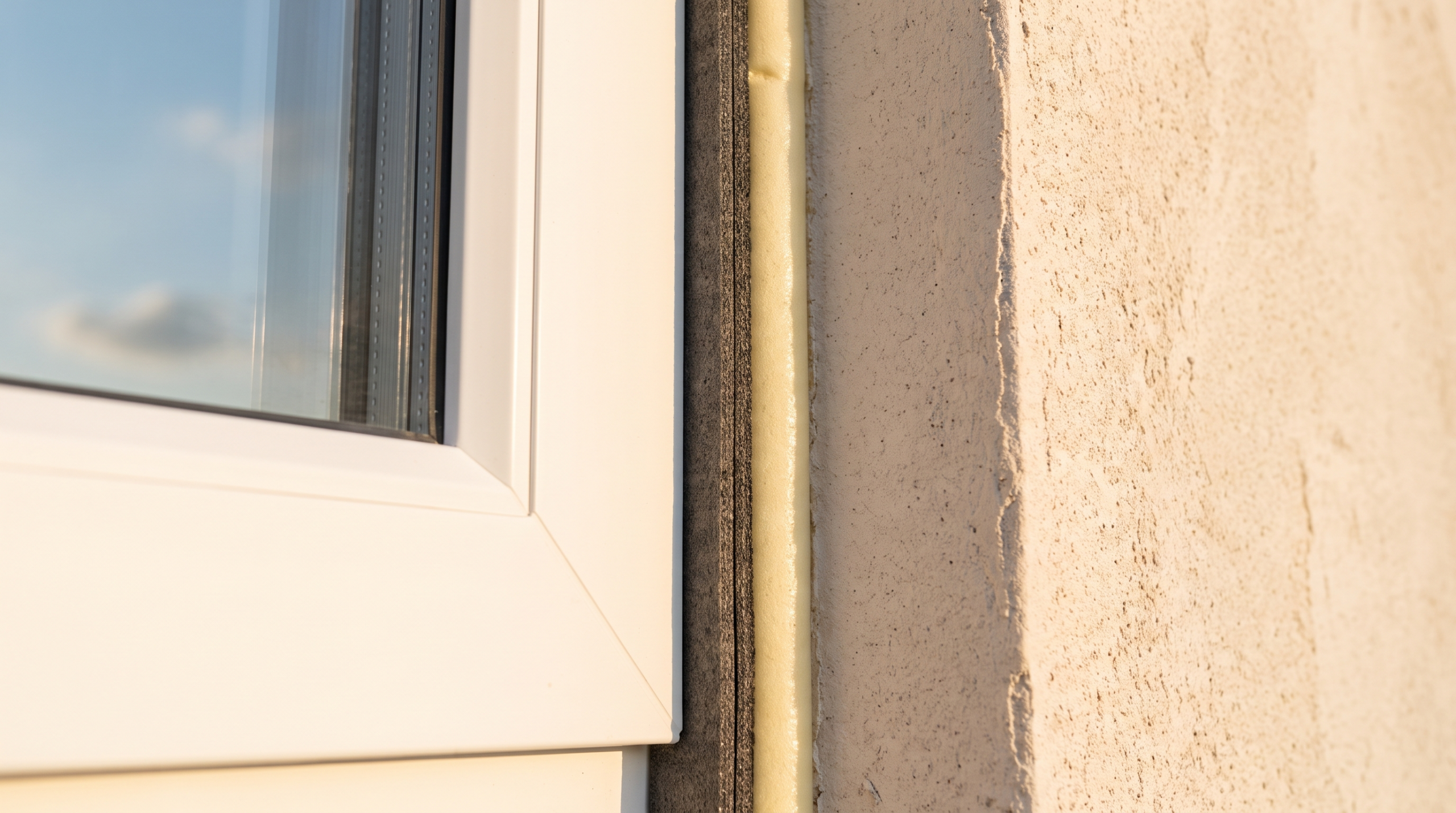 Fenster Garantie Voraussetzung: fachgerechte RAL-Montage und Abdichtung am Rahmenanschluss