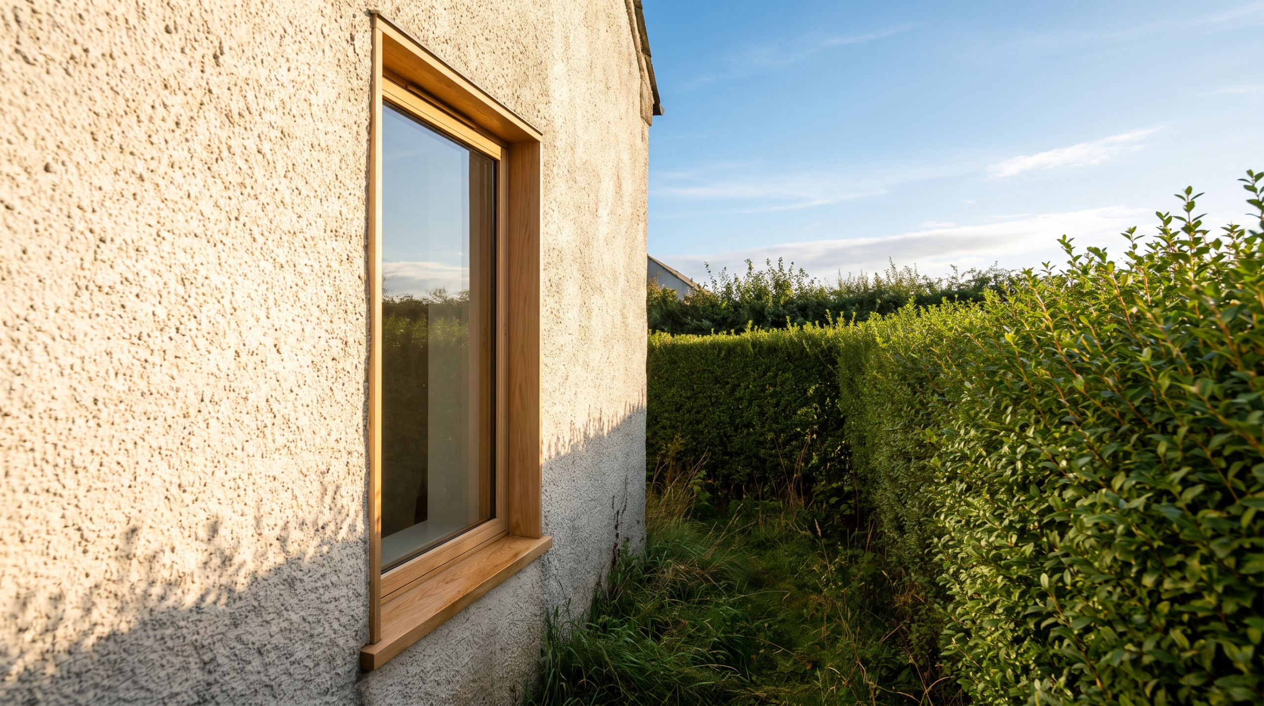 Fenster Grenzabstand: Festverglasung mit erhöhter Brüstung an der Grundstücksgrenze