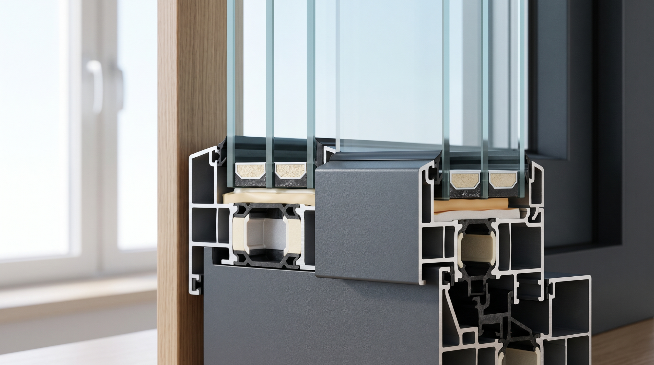 Fenster Trends 2026: Schrägprofil am Fensterrahmen für besseren Wärmeschutz