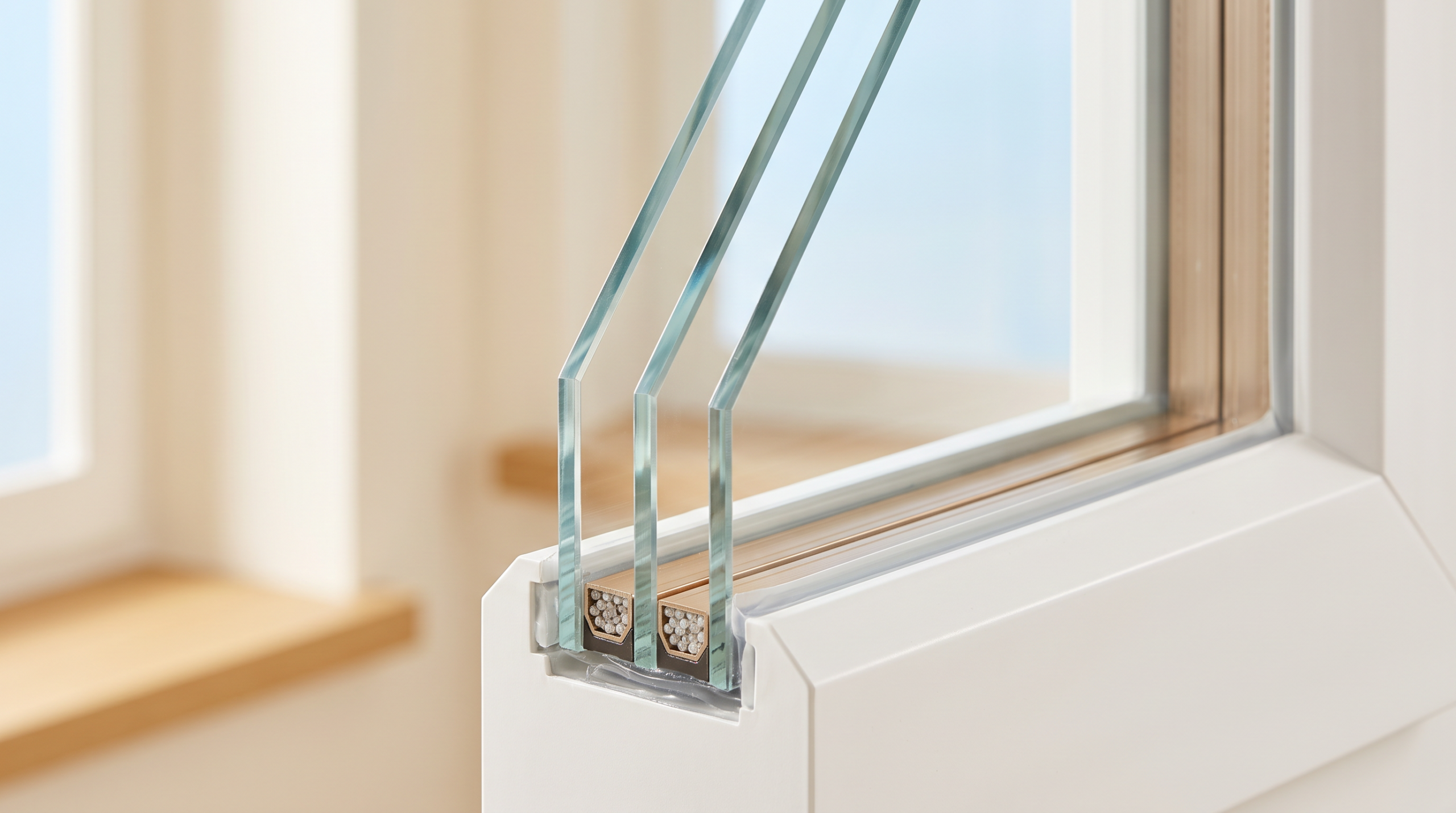 Schallschutz Fenster Straßenlärm: asymmetrischer Scheibenaufbau im Detail